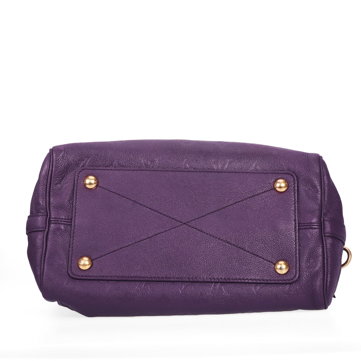 Pre-Owned Louis Vuitton Speedy 30 Purple Monogram Calfskin Leather Shoulder Bag 15293787