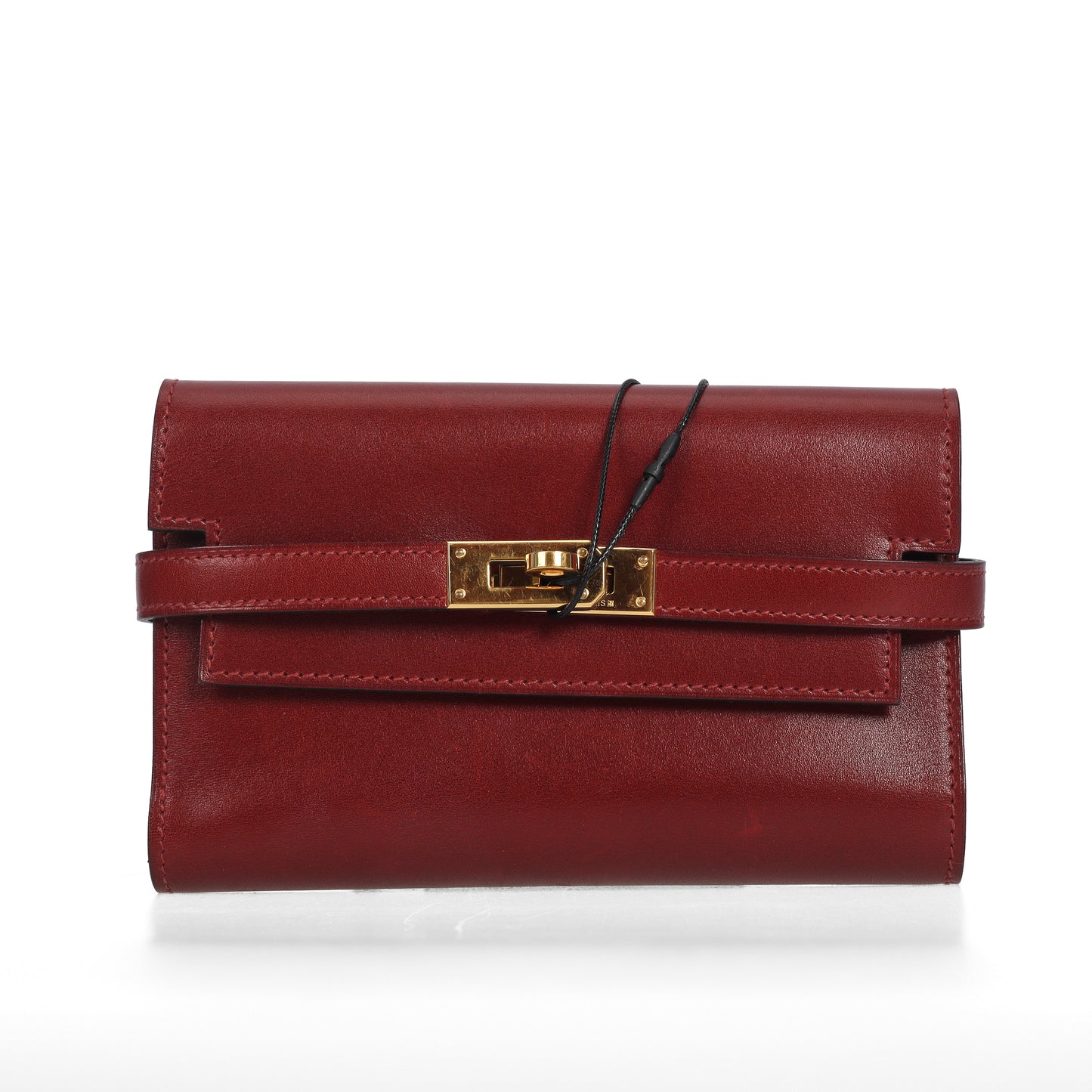 Pre-Owned Hermès Red Calfskin Clutch 17617069