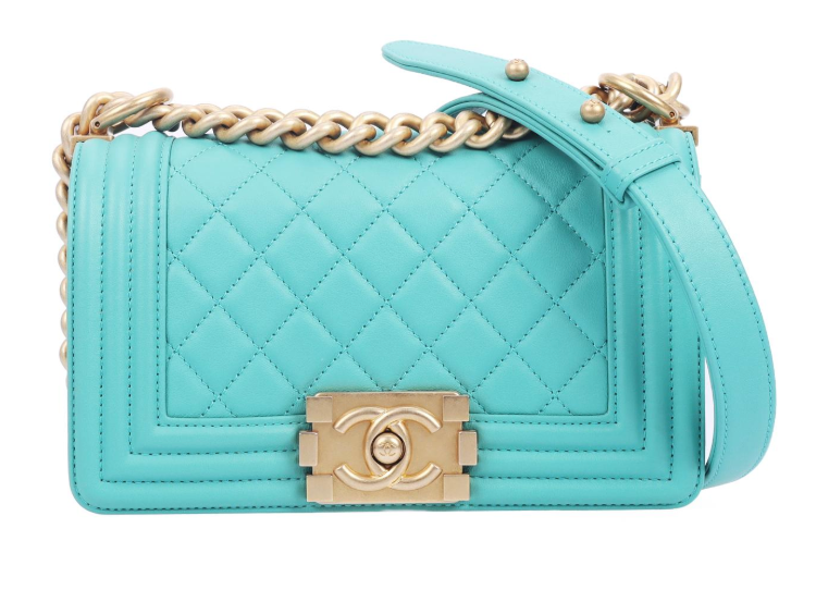 Pre-owned Chanel small boy shoulder bag 17000194