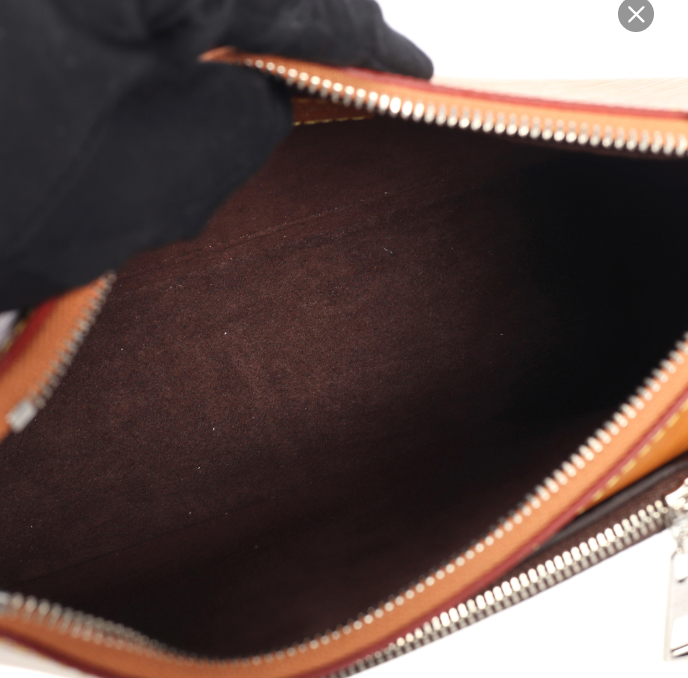 Pre-owned Louis Vuitton Brown Epi leather Shoulder Bag 68231506