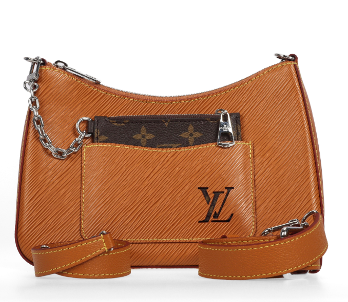Pre-owned Louis Vuitton Epi Calfskin Shoulder Bags Brown Epi Leather 68231506 HZ