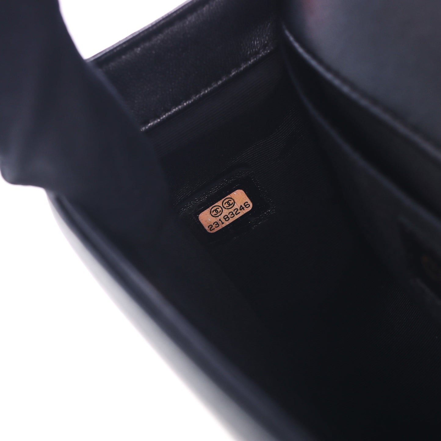 Pre-Owned Chanel Le Boy Small Size Black Quilted Lambskin Leather Shoulder Bag 23770502