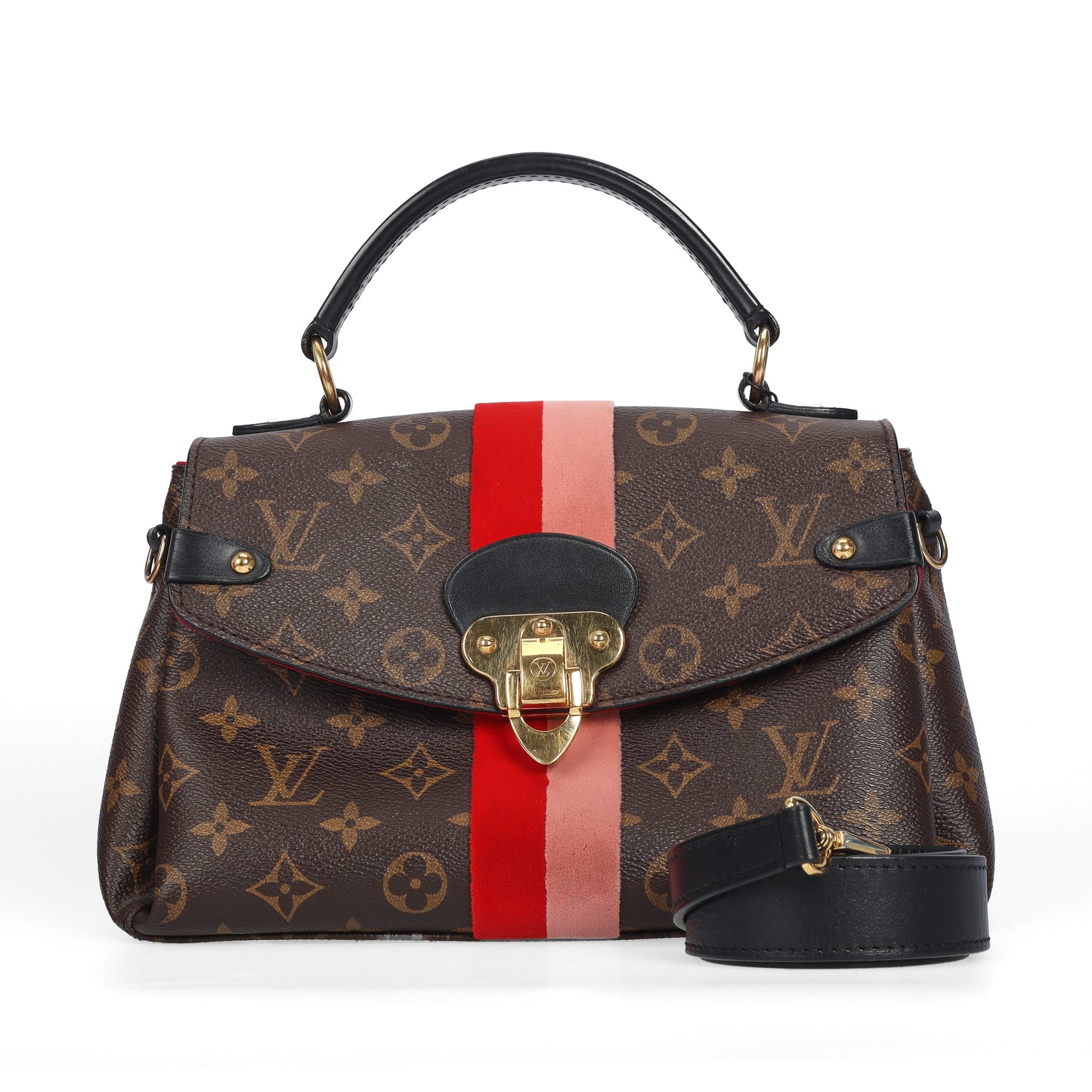 Pre-Owned Louis Vuitton Georges Brown Monogram Coated Canvas Crossbody Bag 24593421