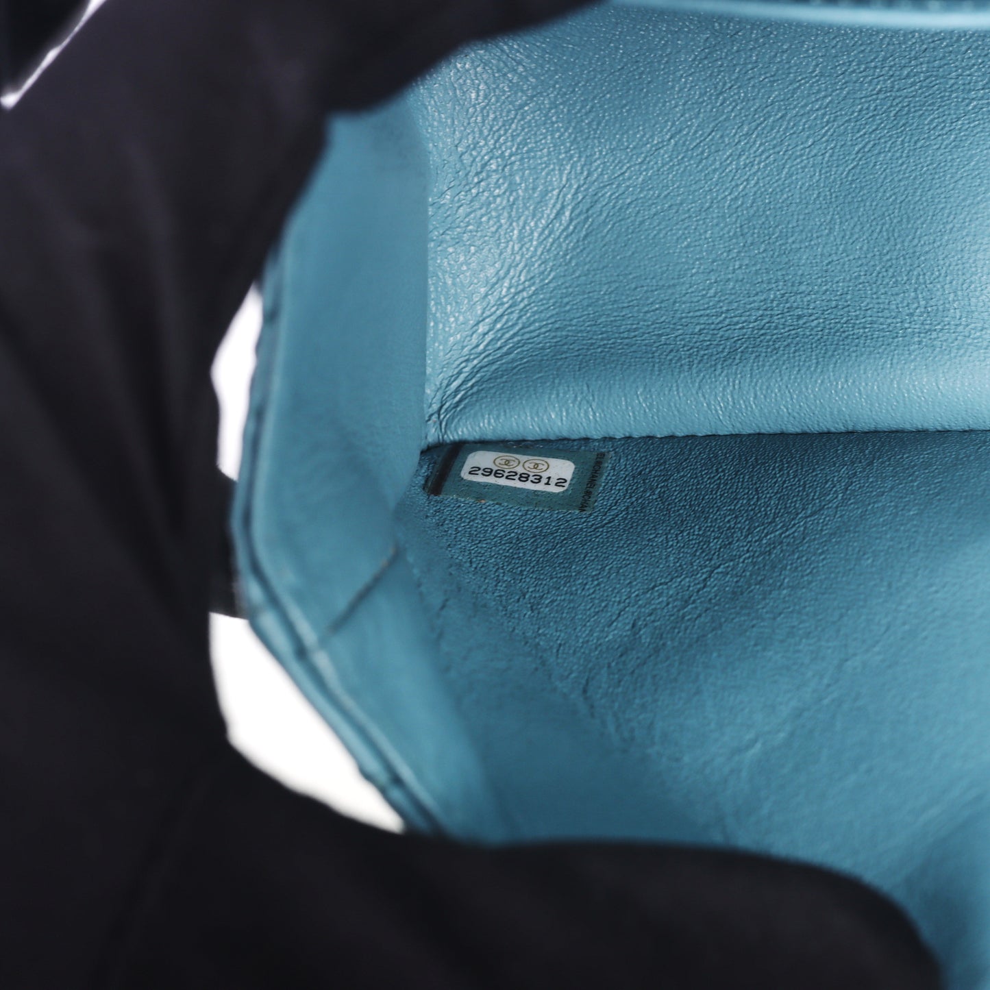 Pre-Owned Chanel Reissue 2.55 Light Blue Quilted Calfskin Shoulder Bag 46448451