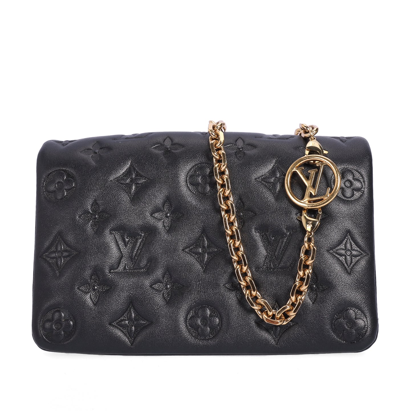 Pre-Owned Louis Vuitton black calfskin crossbody bag 52411831