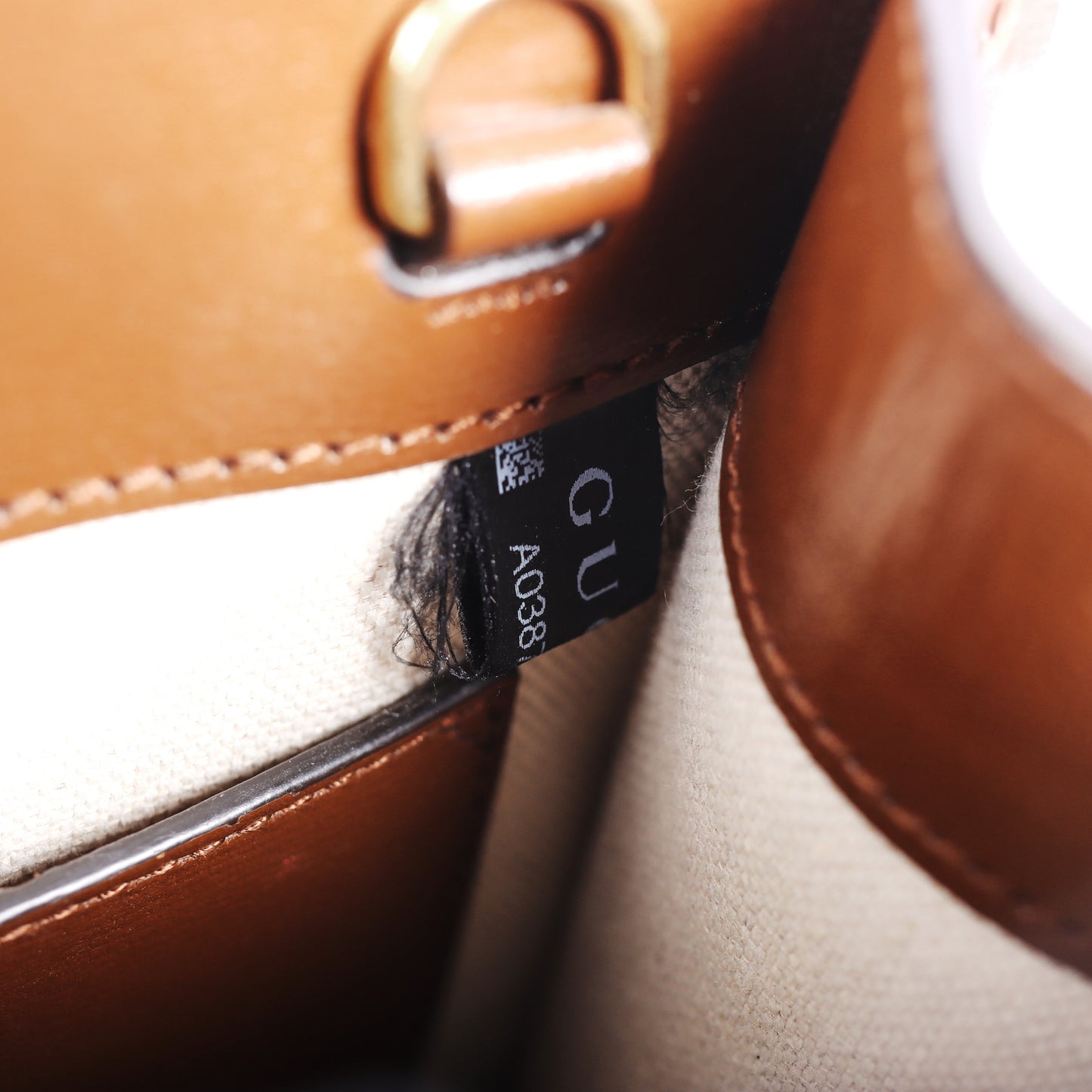 Pre-Owned Gucci Beige Coated Canvas Shoulder Bag 55494112