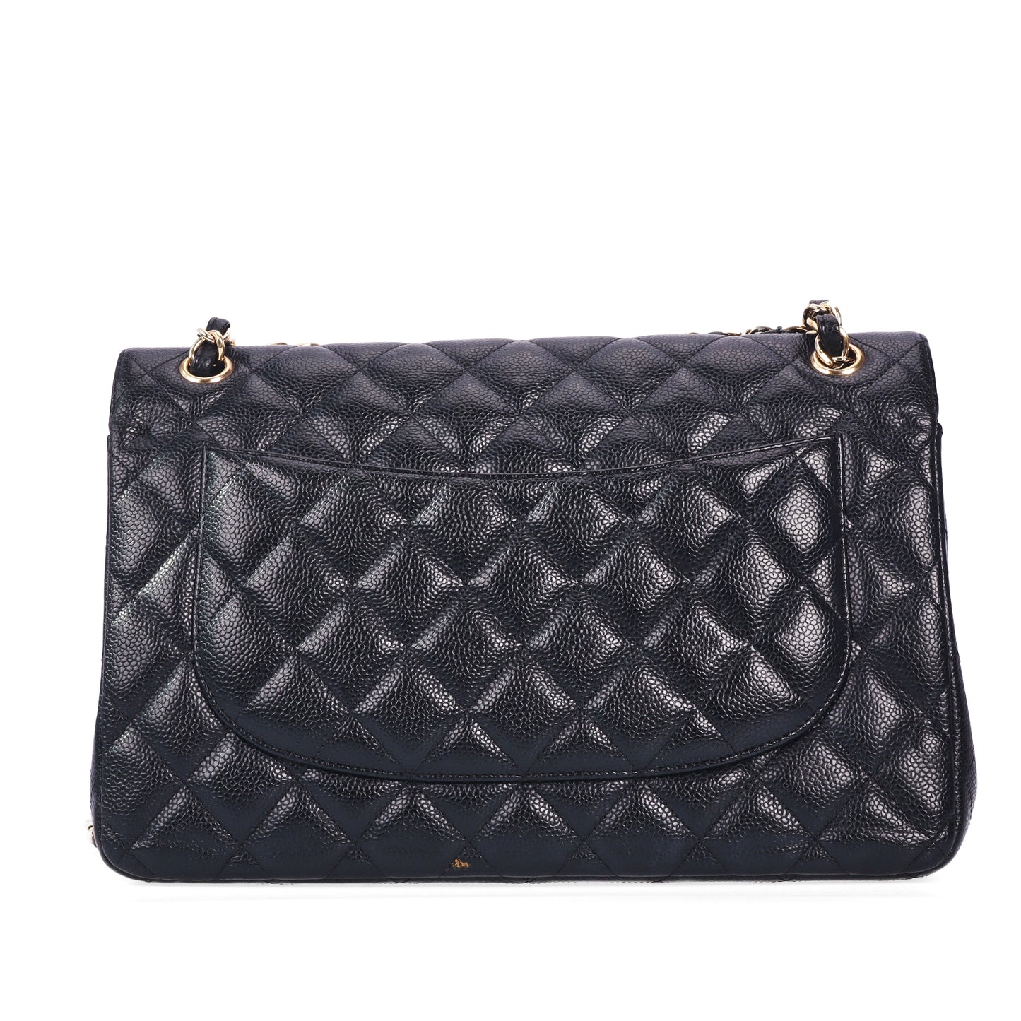 Pre-Owned Chanel Classic Flap Black Quilted Leather Shoulder Bag 56927037 C