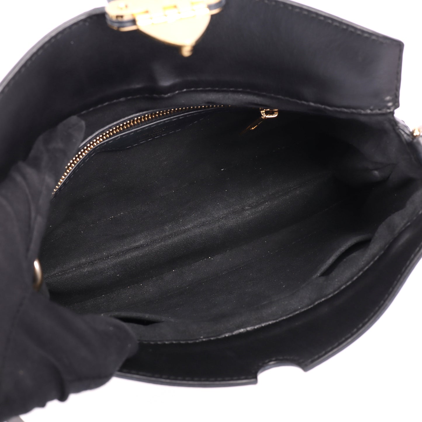 Pre-Owned Louis Vuitton Twinny Black Monogram Coated Canvas Shoulder Bag 61947720