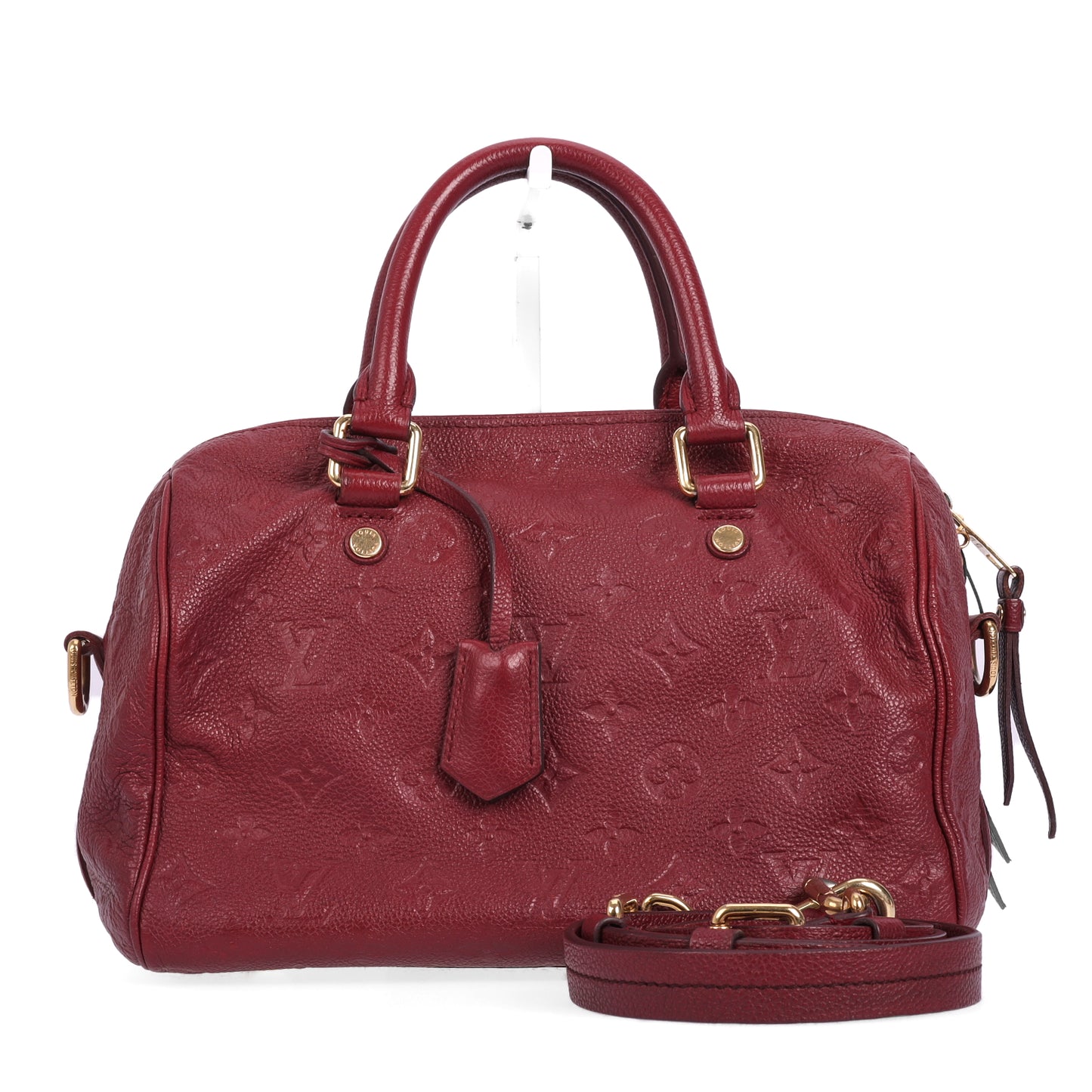 pre-owned Louis Vuitton speedy 25 calfskin crossbody bag 72538908