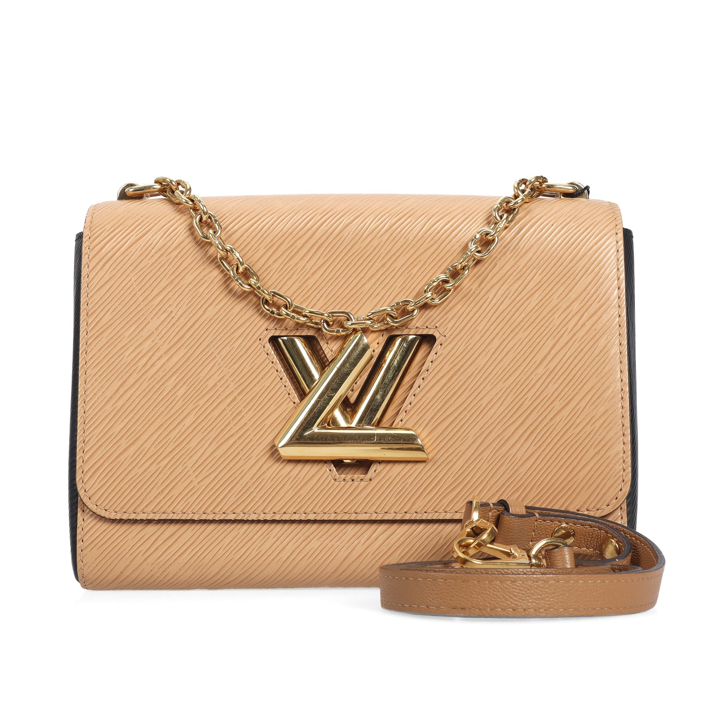 Pre-Owned Louis Vuitton Twist Light Brown Epi Calfskin Shoulder Bag 78064342
