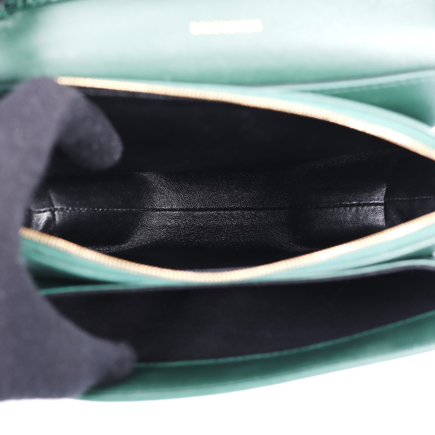 Pre-Owned Balenciaga Green Embossed Calfskin Crossbody Bag 83372362