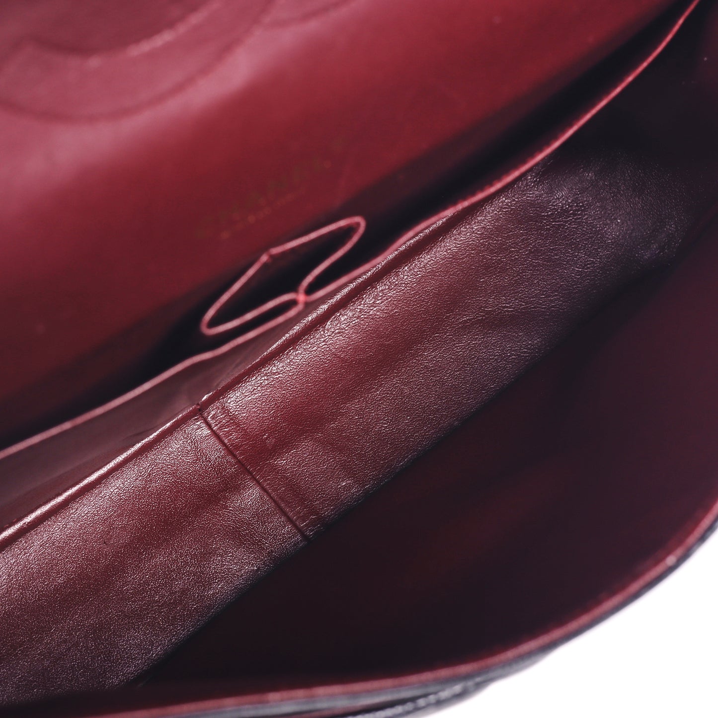 Pre-Owned Chanel Classic Flap Maxi Black Calfskin Shoulder Bag 88890681 c