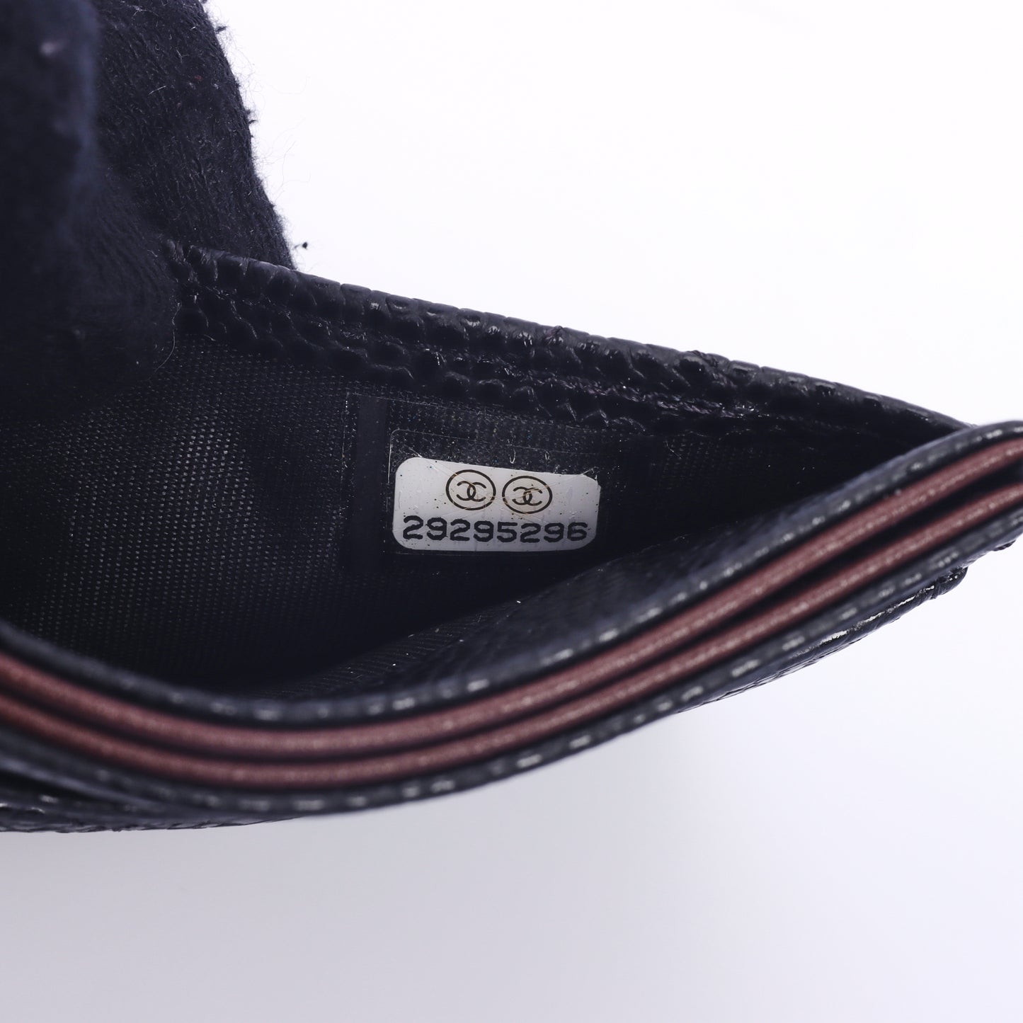 Pre-Owned Chanel Classic Quilted Black Calfskin Card Holder 15130302 L