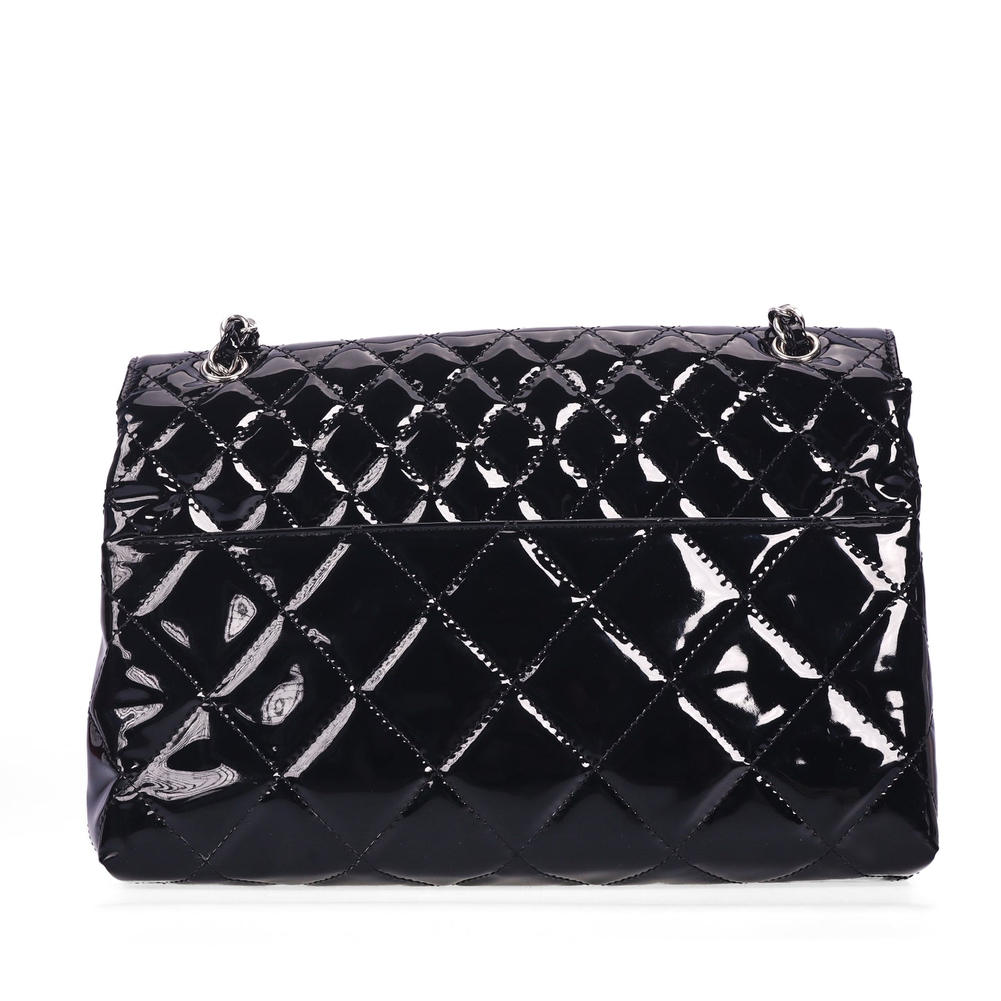 Pre-Owned Chanel In The Business Flap Black Quilted Calfskin Leather Shoulder Bag 15618419