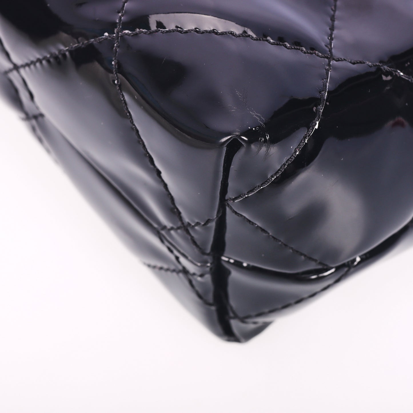 Pre-Owned Chanel In The Business Flap Black Quilted Calfskin Leather Shoulder Bag 15618419