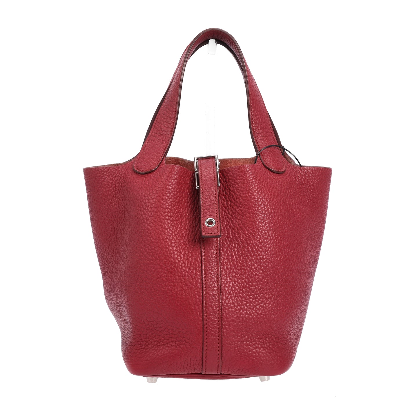 Pre-Owned Hermès Picotin Lock Rouge Togo Leather Top Handle Bag 16480633 #2