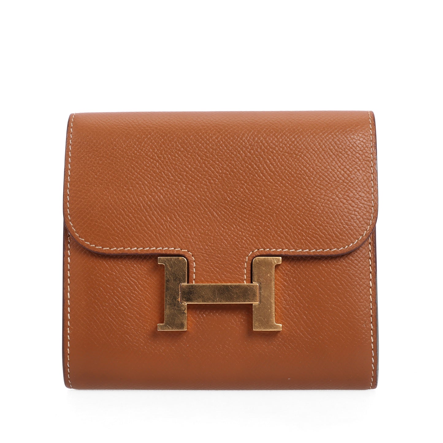 Pre-Owned Hermès Constance Brown Epsom Wallet 17668794