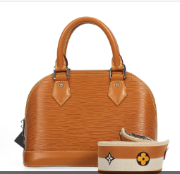 Pre-owned Louis Vuitton Epi Calfskin Shoulder Bags Alma Brown Epi Leather 50652263 HZ