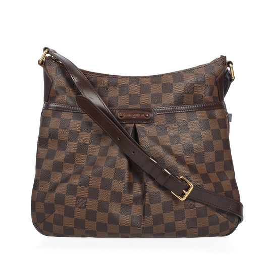 Pre-owned Louis Vuittion Coated Canvas Shoulder Bags Louis Vuitton Damier Ebene Brown 41039829 hz