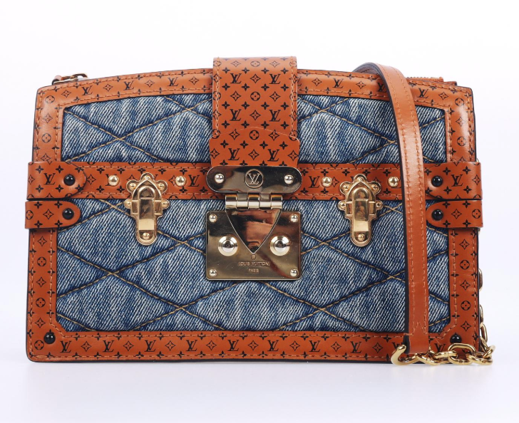 Pew-owned Louis Vuitton Damin Patite Malle Shoulder bag 74348843