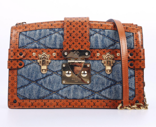 Pew-owned Louis Vuitton Damin Patite Malle Shoulder bag 74348843