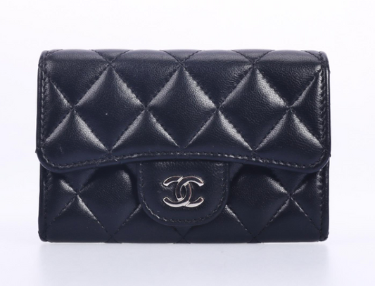 Pre-owned chanel shoulder bag 86203440 & chanel wallet 59328124