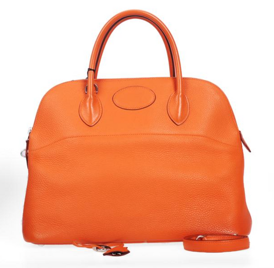 Pre-owned Hermes Orange Shoulder Bag 95852869