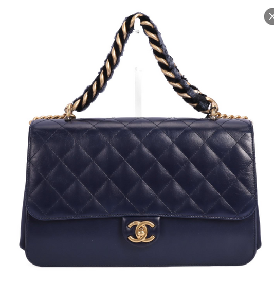 Pre-owned Chanel Blue Shoulder bag 71999226
