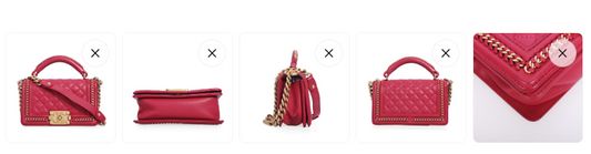 Pre-Owned Chanel Boy Small Size Pink Quilted Lambskin Crossbody Bag 31331740