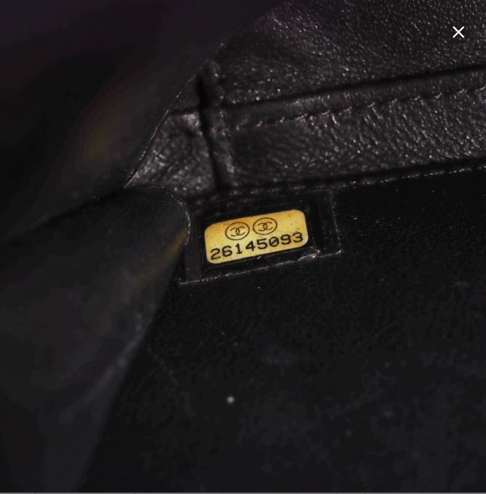 Pre-owned Chanel Black Vanity Case Medium Caviar Shoulder Bag 40124569