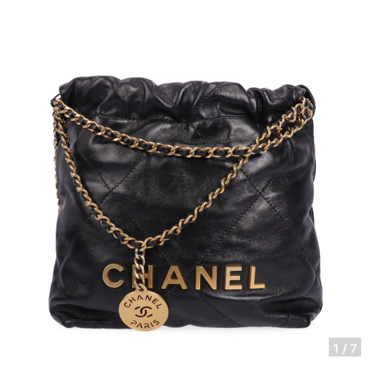 Pre-owned CHANEL Leather Shoulder Bags Black 74173810 hz