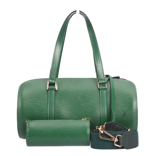 Pre-Owned Louis Vuitton Green Epi Calfskin Leather Crossbody Bag 23776770 L
