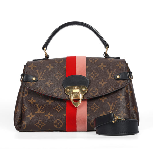 Pre-Owned Louis Vuitton Georges Brown Monogram Coated Canvas Crossbody Bag 24593421