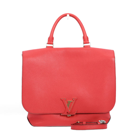 Pre-Owned Louis Vuitton Volta Red Calfskin Crossbody Bag 25221611