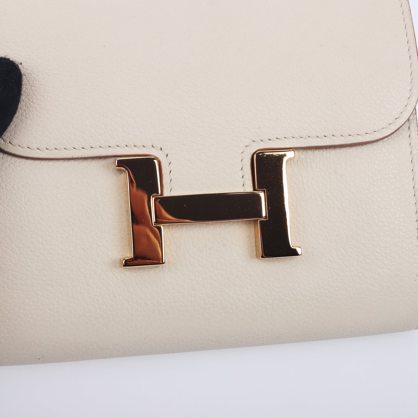 Pre-Owned Hermès  Constance Slim Craie Epsom Leather Wallet 28712813 c