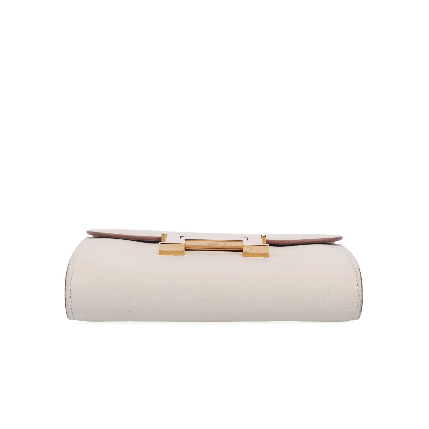 Pre-Owned Hermès  Constance Slim Craie Epsom Leather Wallet 28712813 c