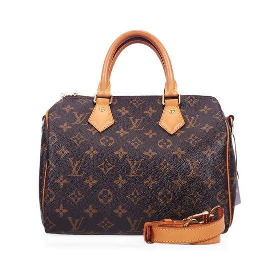 Pre-Owned Louis Vuitton Speedy 25 monogram bando crossbody bag 15555966