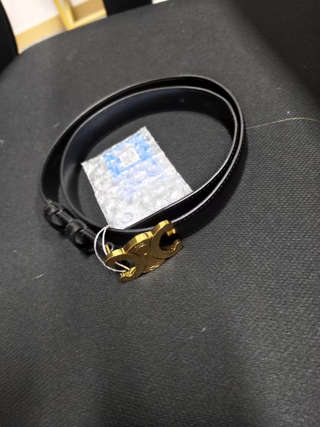 Pre-owned Celine belt 80 size 93942324