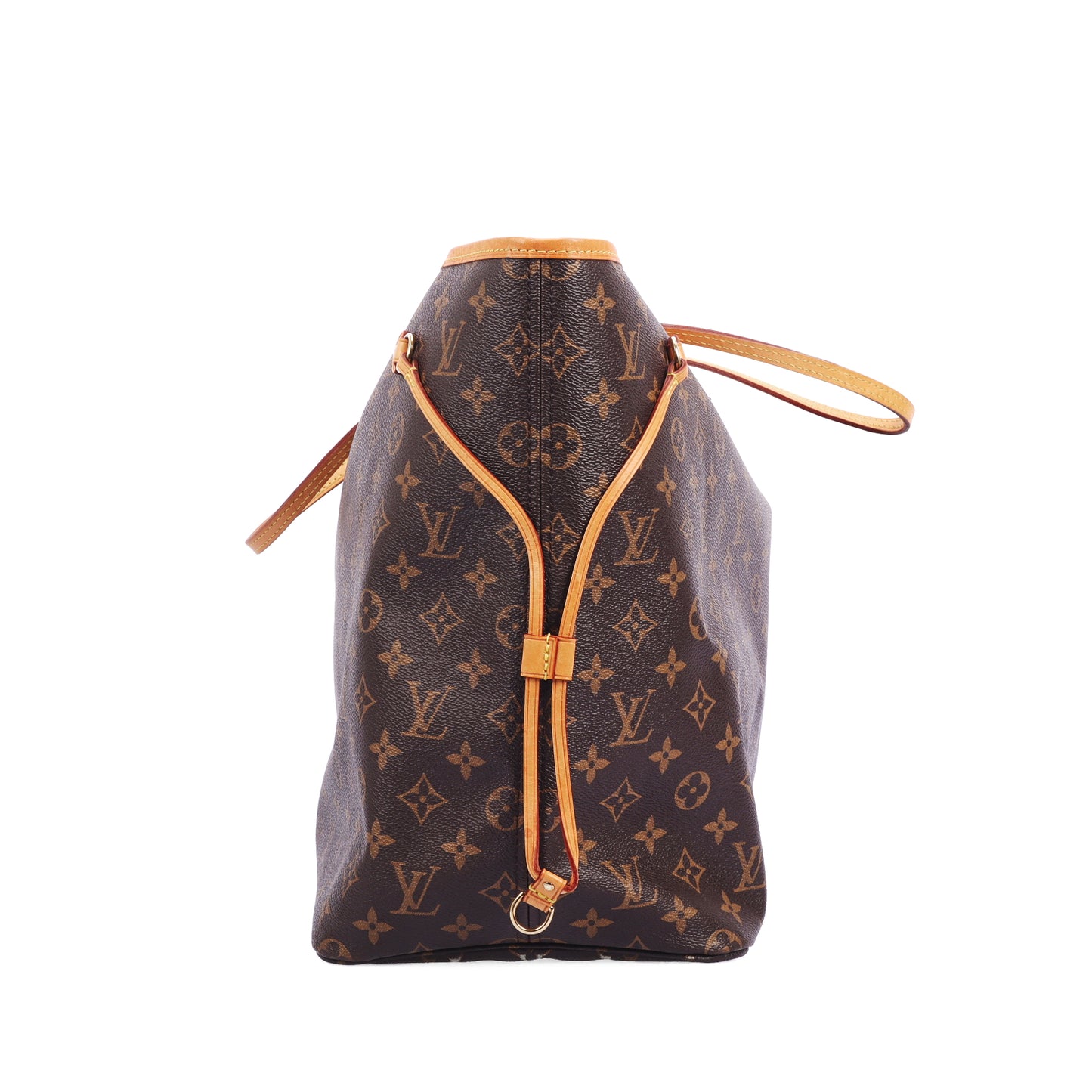 Pre-Owned Louis Vuitton Neverfull GM Brown Coated Canvas Shoulder Bag 39490943