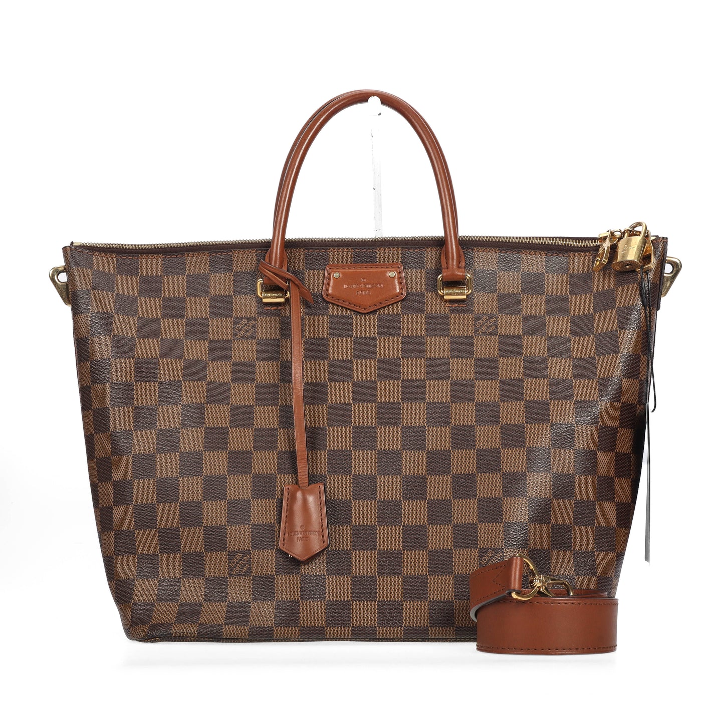 Pre-Owned Louis Vuitton Brown Damier Ebene Coated Canvas Shoulder Bag 41166063