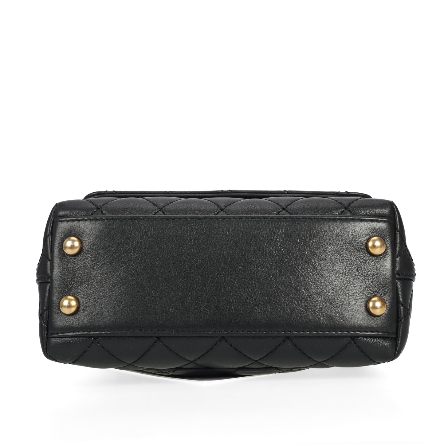Pre-Owned Chanel Coco Handle Black Quilted Lambskin Crossbody Bag 67933953 xhsp 43485078