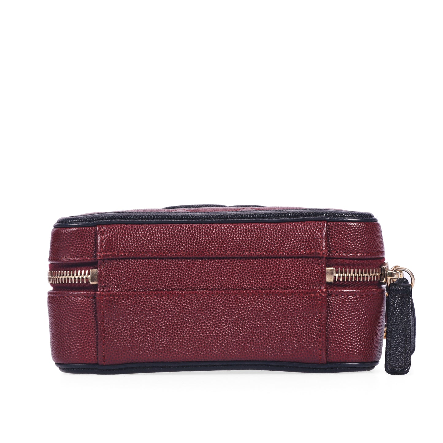 Pre-Owned Chanel Vanity Case Red Quilted Calfskin Shoulder Bag 44311792