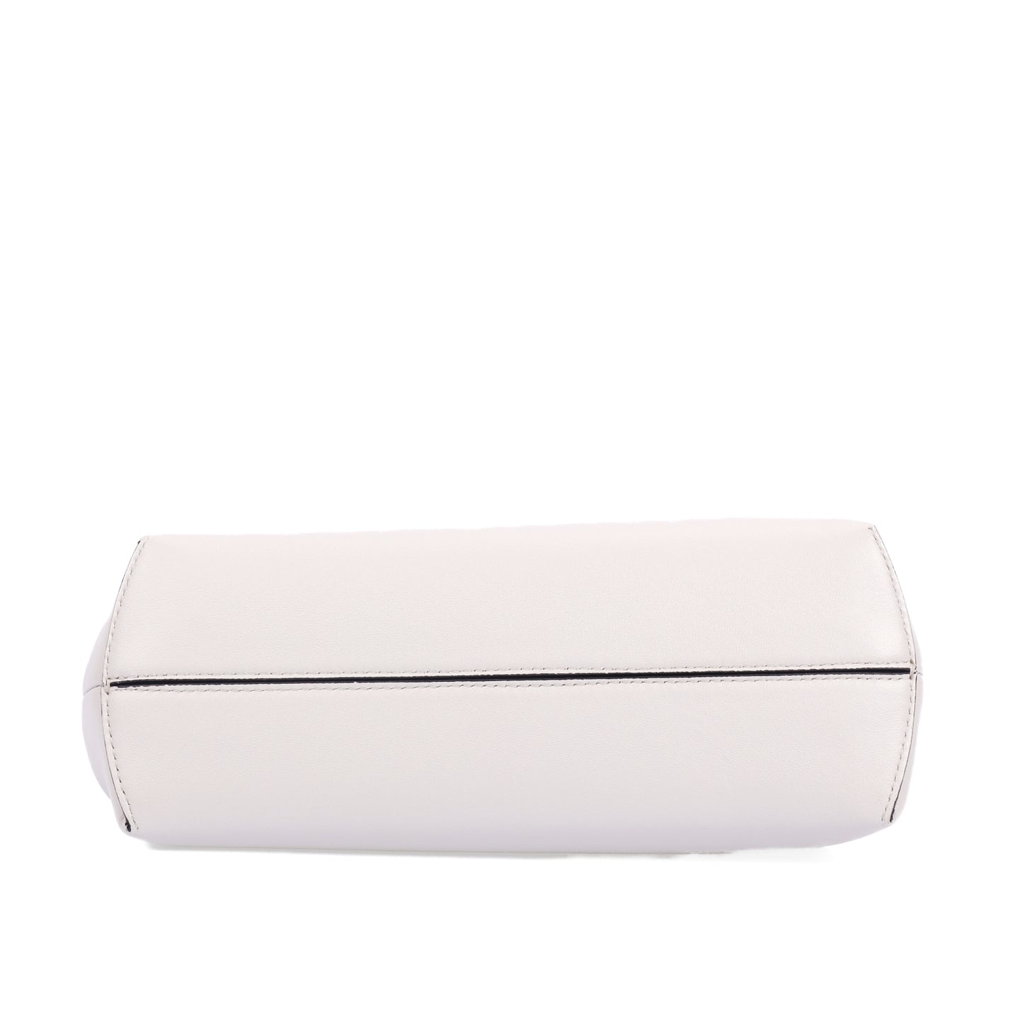 Pre-Owned Fendi First Small Light Gray Calfskin Crossbody Bag 46284594 c