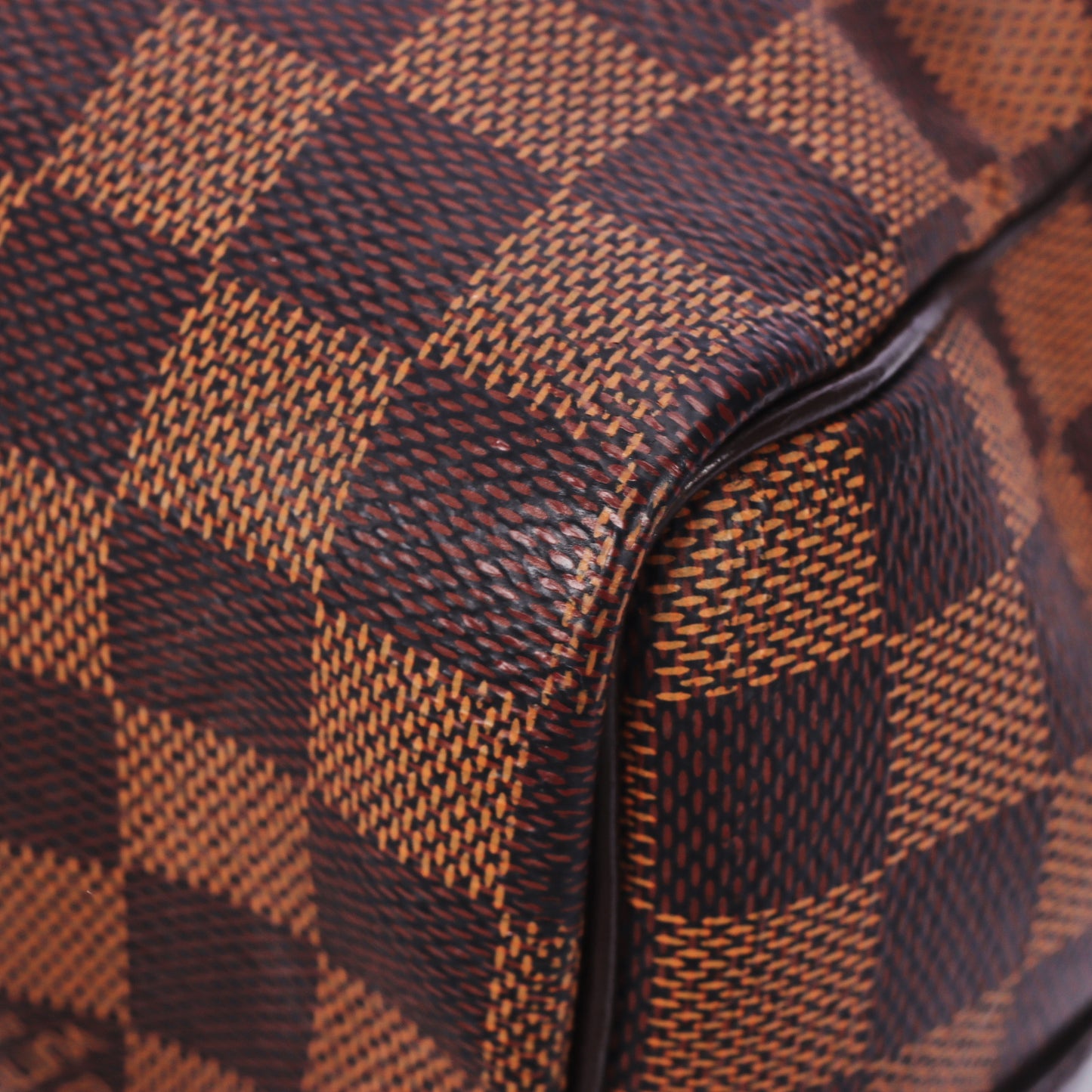 Pre-Owned Louis Vuitton Speedy Bandoulière 25 Damier Eben & Damier Azur 25 & Louis Vuitton Charm 48930408 &72802421&51621143