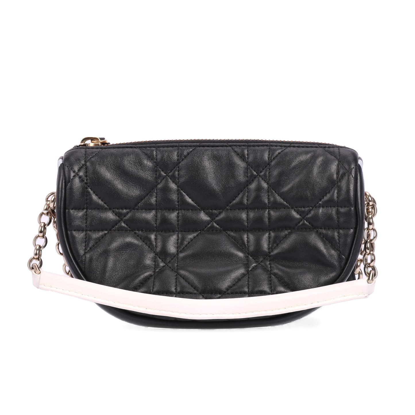 Pre-Owned Dior Black Leather Crossbody Bag 51134425 L