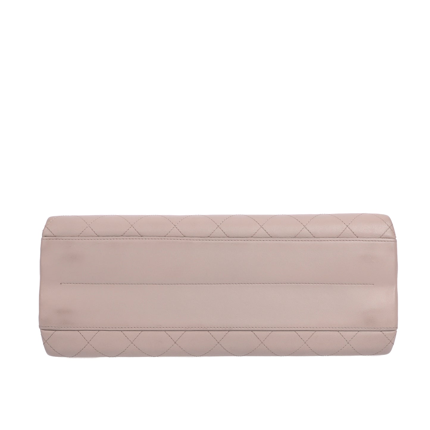 Pre-Owned Chanel Beige Lambskin Shoulder Bag 51897757 xhsp