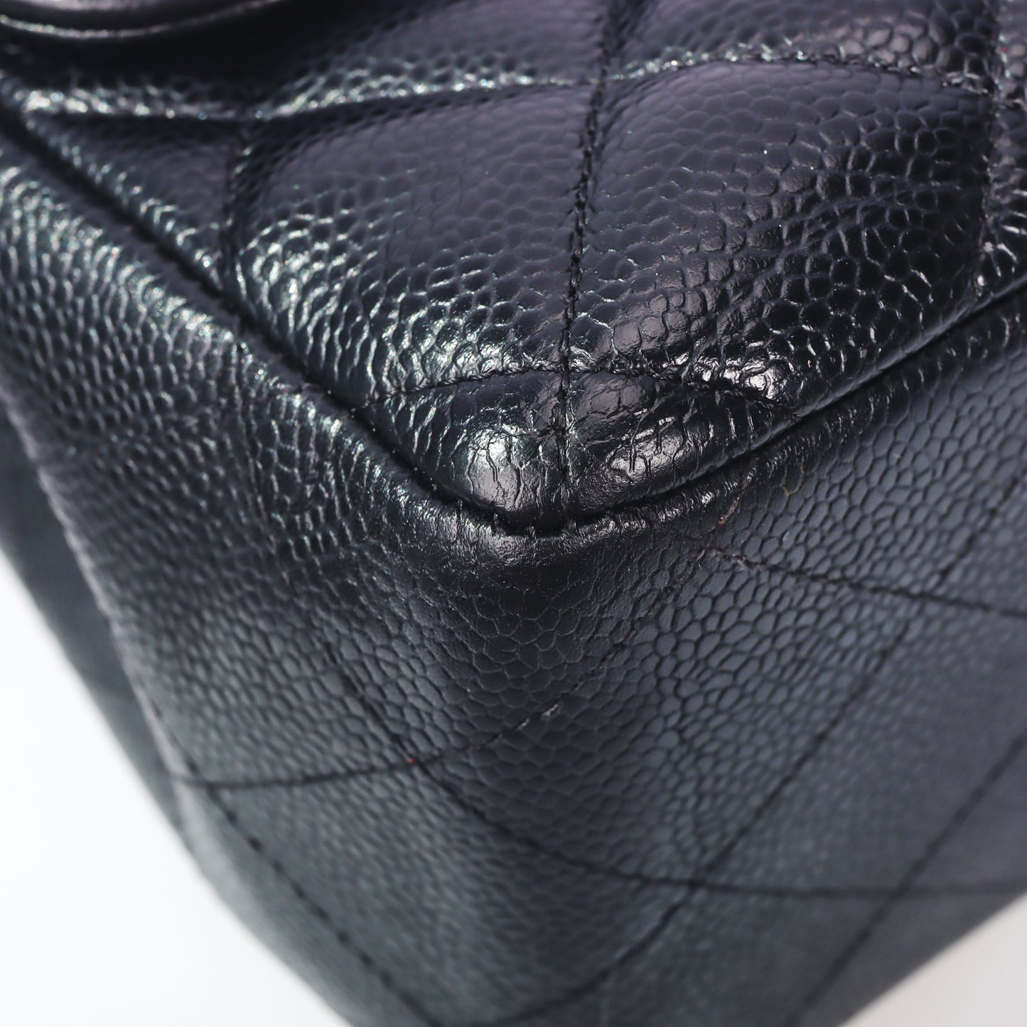 Pre-Owned Chanel Classic Flap Black Quilted Leather Shoulder Bag 56927037 C