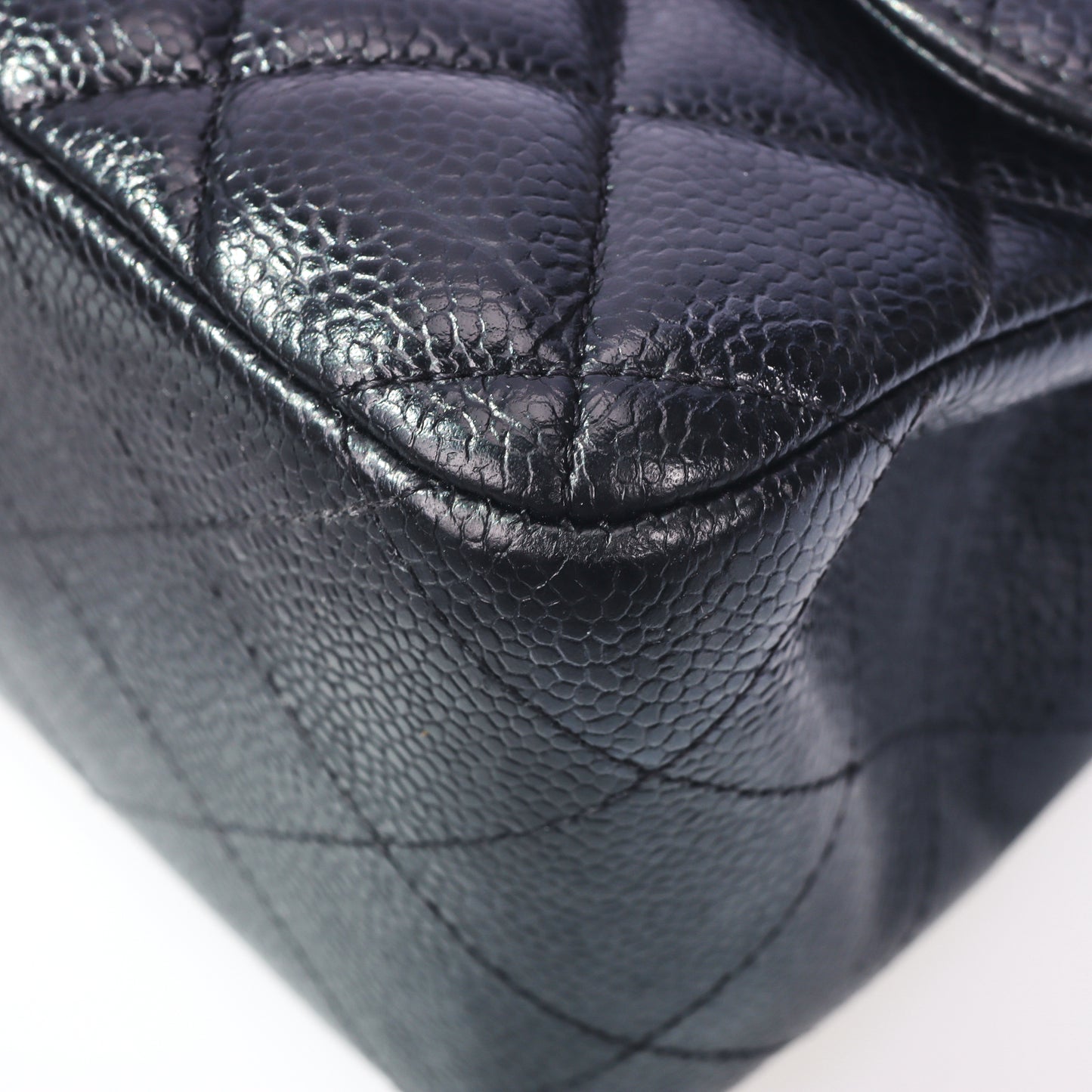 Pre-Owned Chanel Classic Flap Black Quilted Leather Shoulder Bag 56927037 C