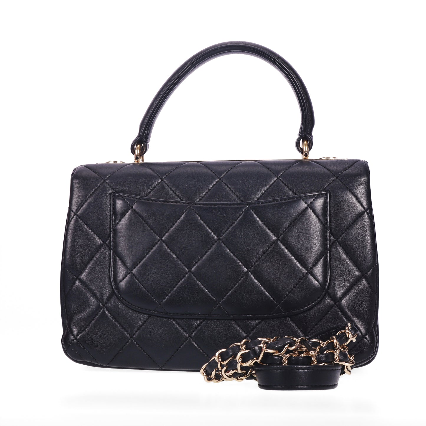 Pre-Owned Chanel Black Quilted Leather Shoulder Bag 57318186