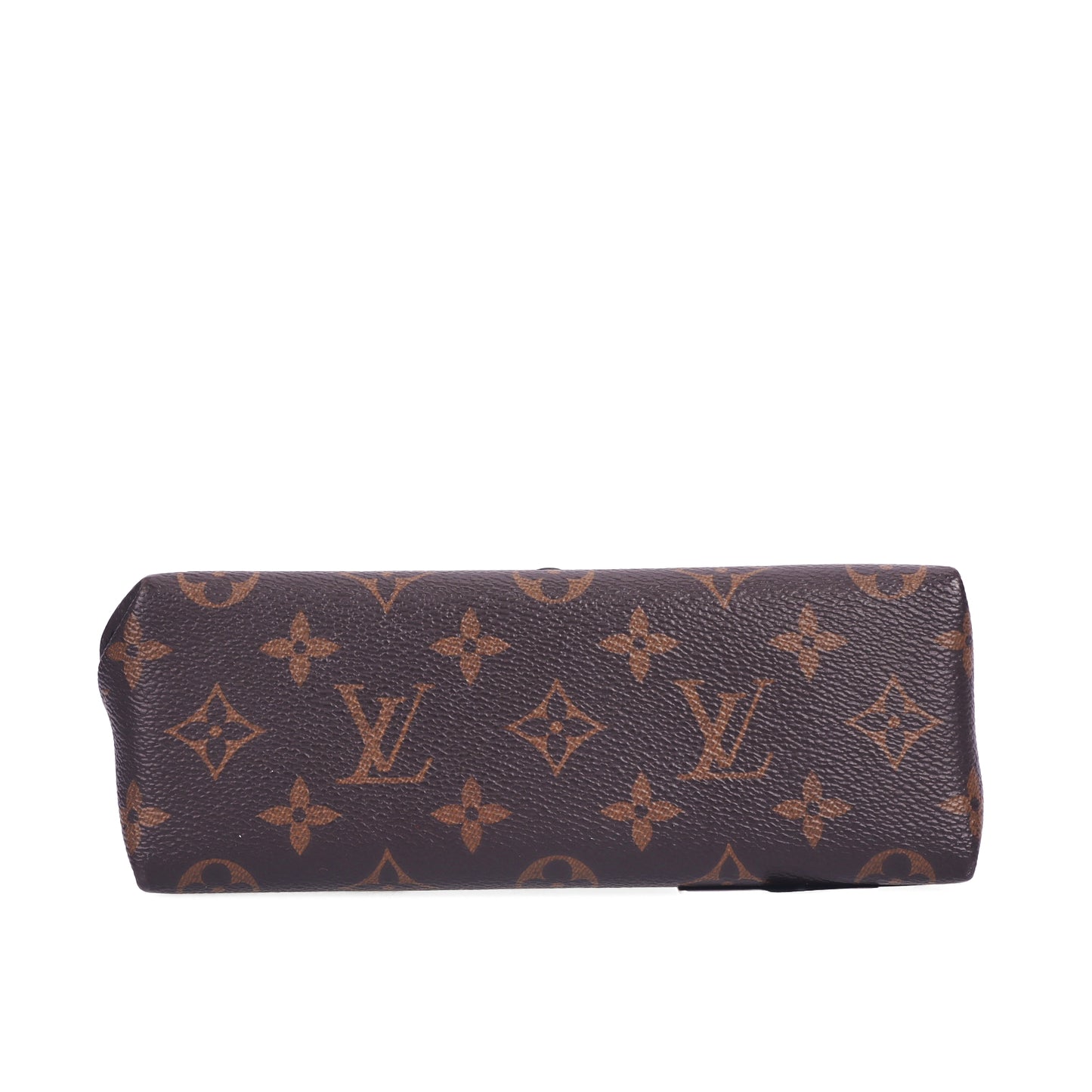Pre-Owned Louis Vuitton Locky Brown Monogram Coated Canvas Calfskin Shoulder Bag 59808605